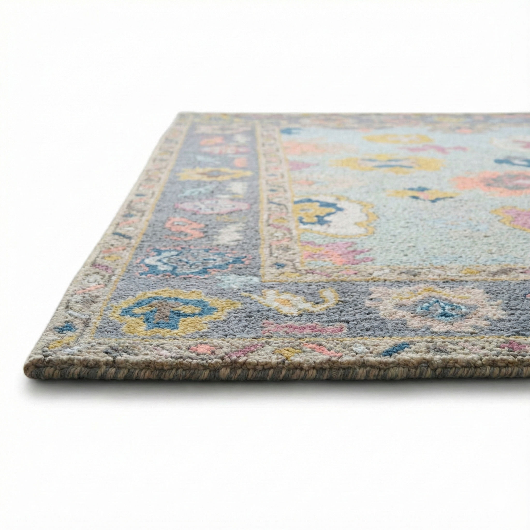 ELENARA - Hand Knotted Oushak Carpet